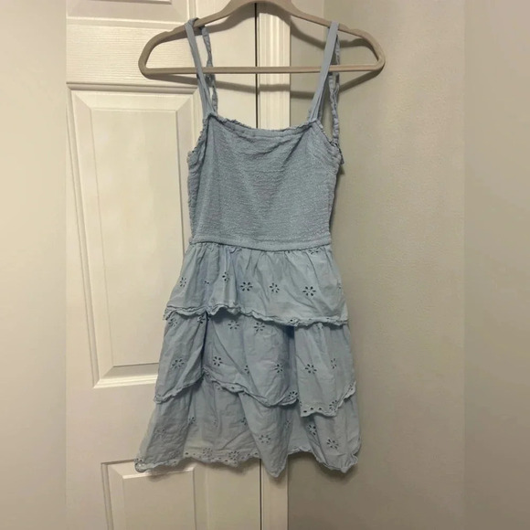 Blue Floral Summer Dress - Picture 1 of 2